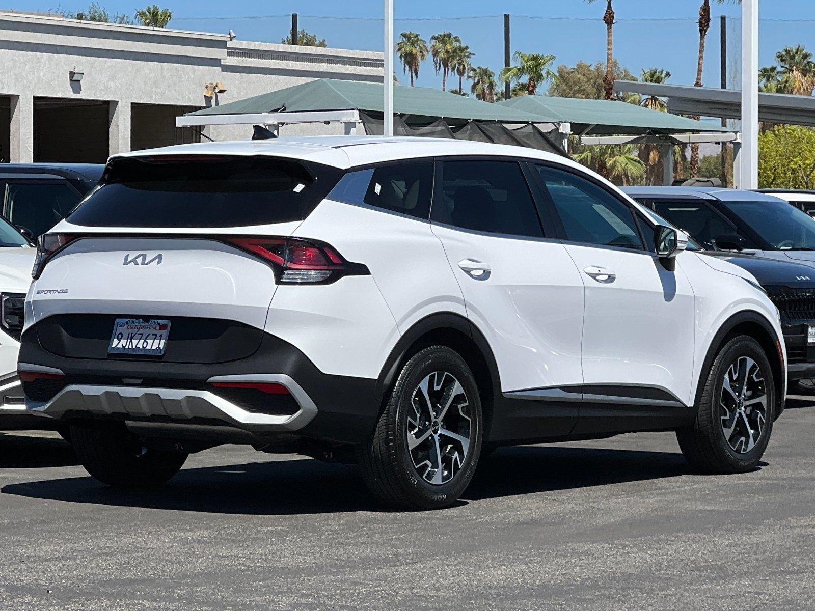 Certified Used 2023 White Kia EX image 3