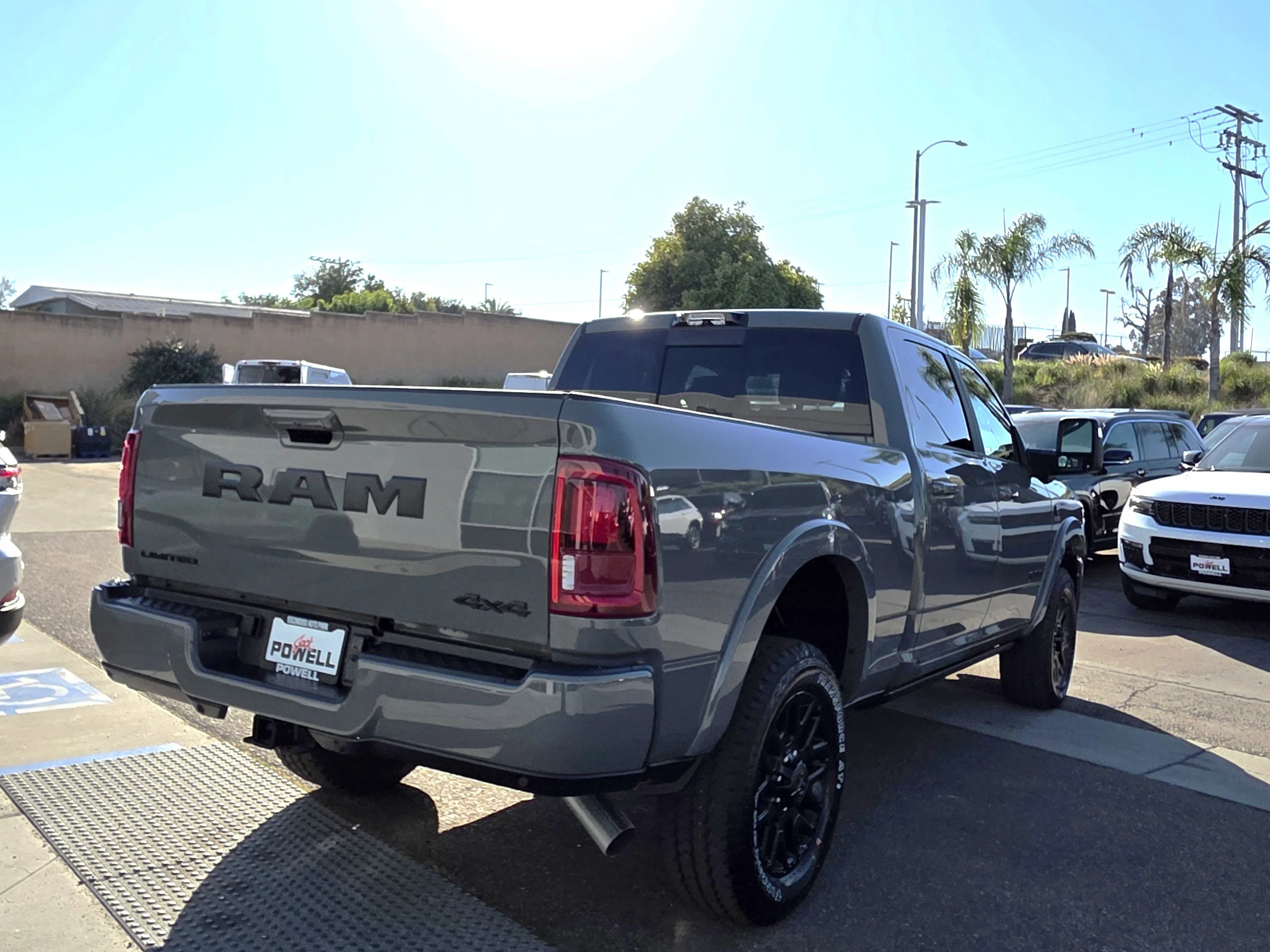 New 2026 Gray Clearcoat RAM Limited image 5