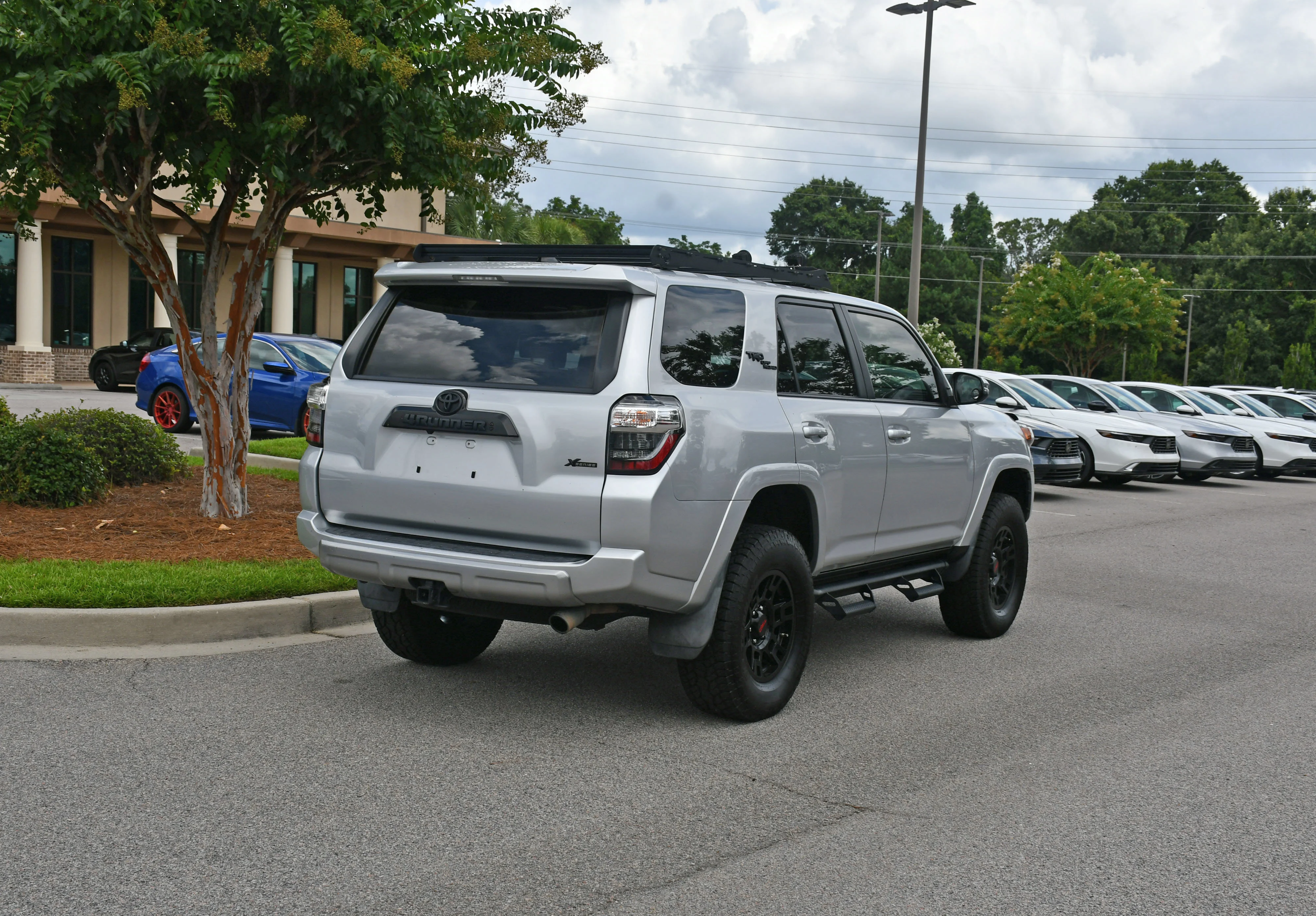 Used 2021 Silver Toyota TRD Off-Road Premium image 3