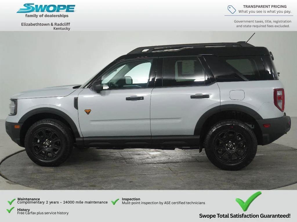 New 2026 Space White Metallic Ford Badlands® image 9