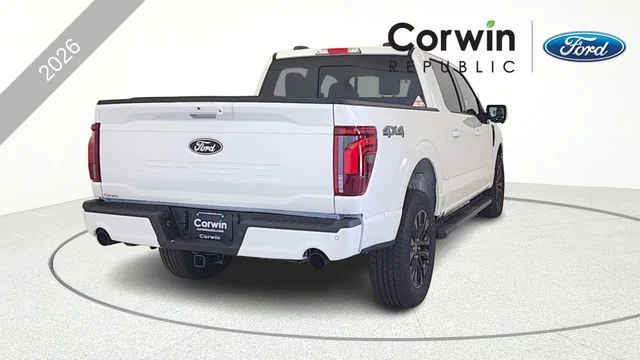 New 2026 Star White Metallic Tri-Coat Ford Lariat® image 7