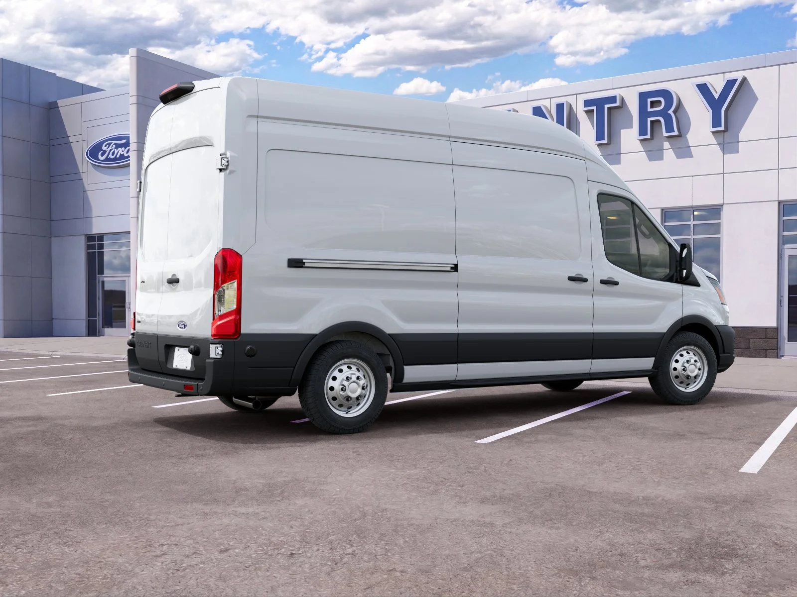 New 2027 Oxford White Ford Cargo Van image 30