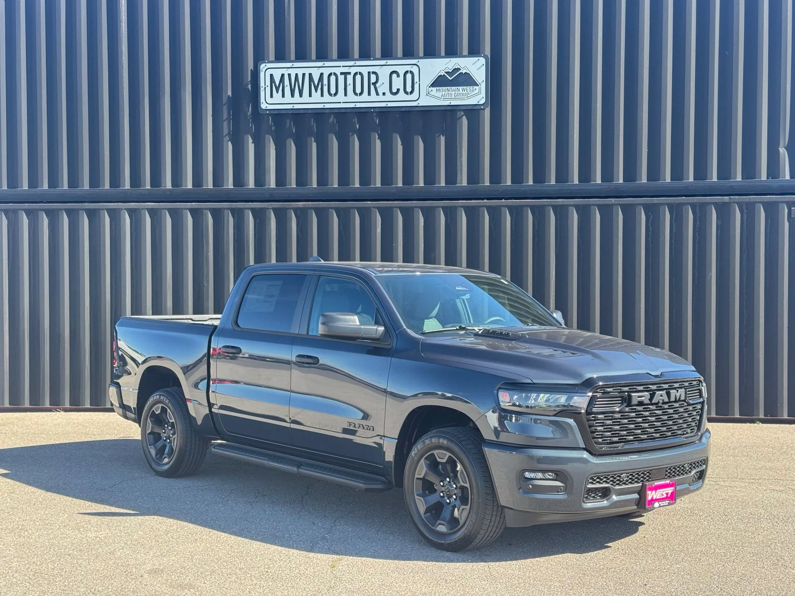 New 2027 Forged Blue Metallic Exterior Paint RAM Express image 1