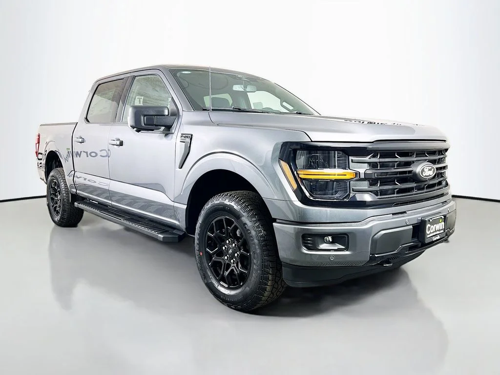 New 2026 Carbonized Gray Metallic Ford XLT image 1