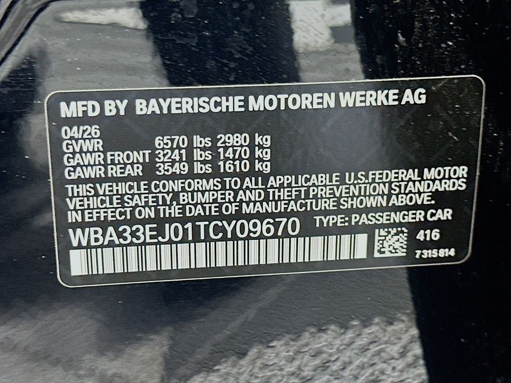 Used 2026 Carbon Black Metallic BMW 760i xDrive image 24