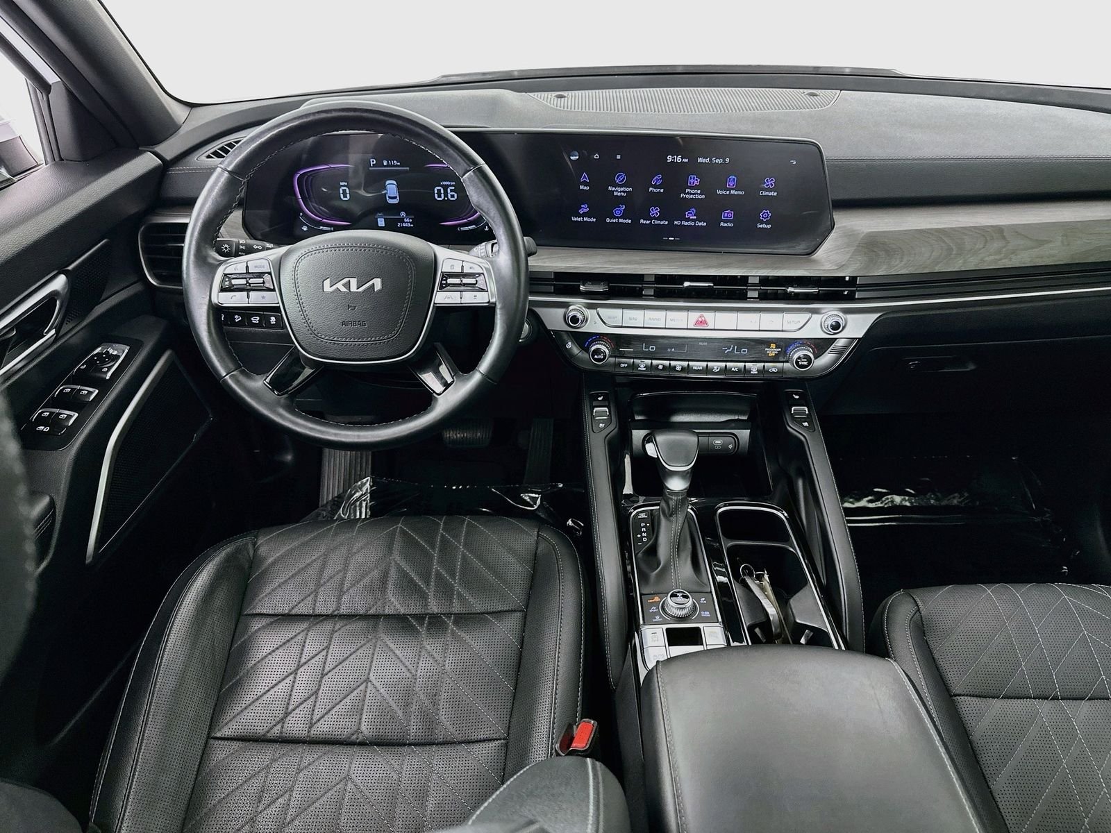 Used 2024 Glacial White Pearl Kia EX X-Line image 24