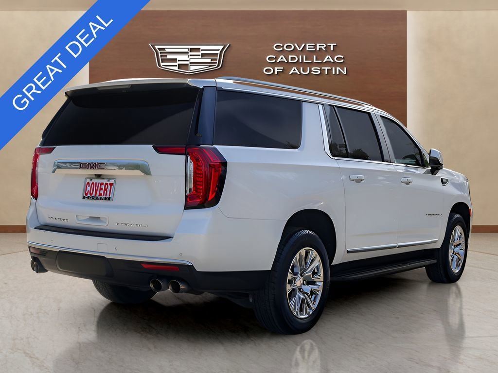 Used 2024 White Frost Tricoat GMC Denali image 4
