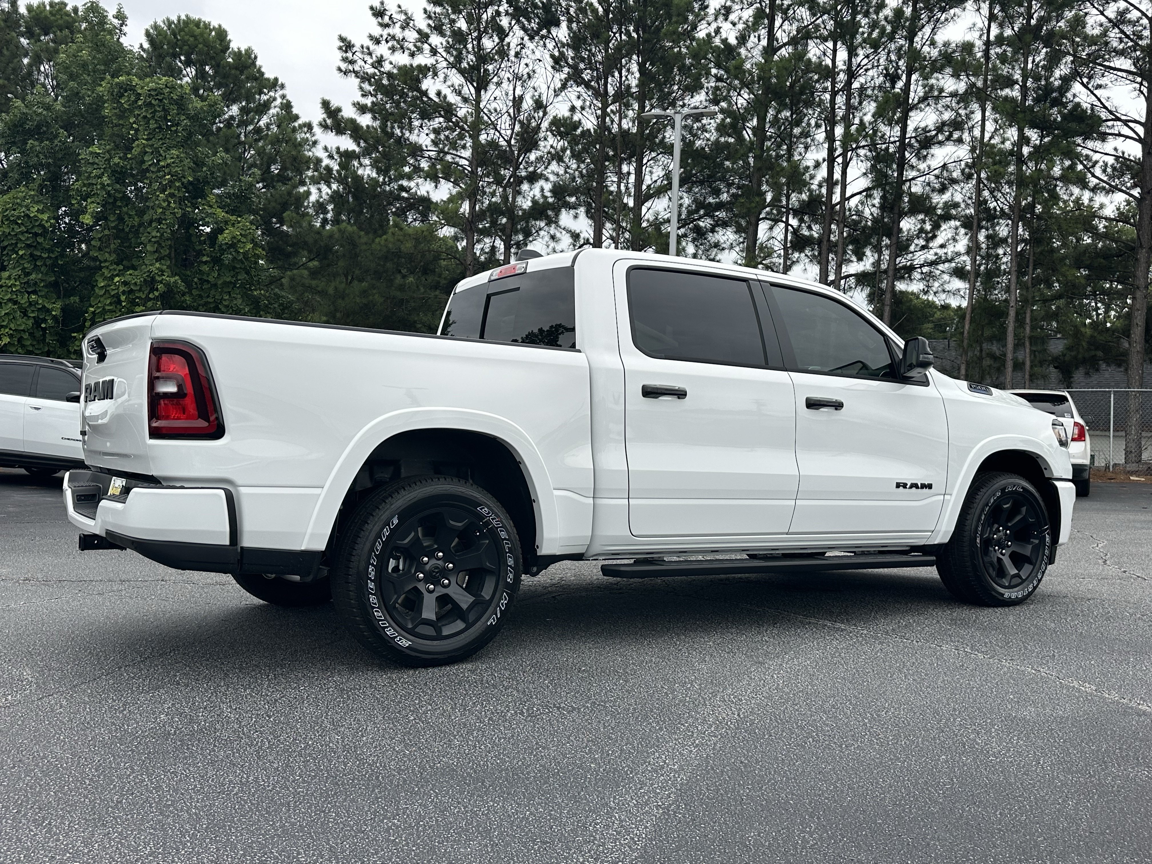 New 2026 Bright White Clear-Coat Exterior Paint RAM Big Horn image 8