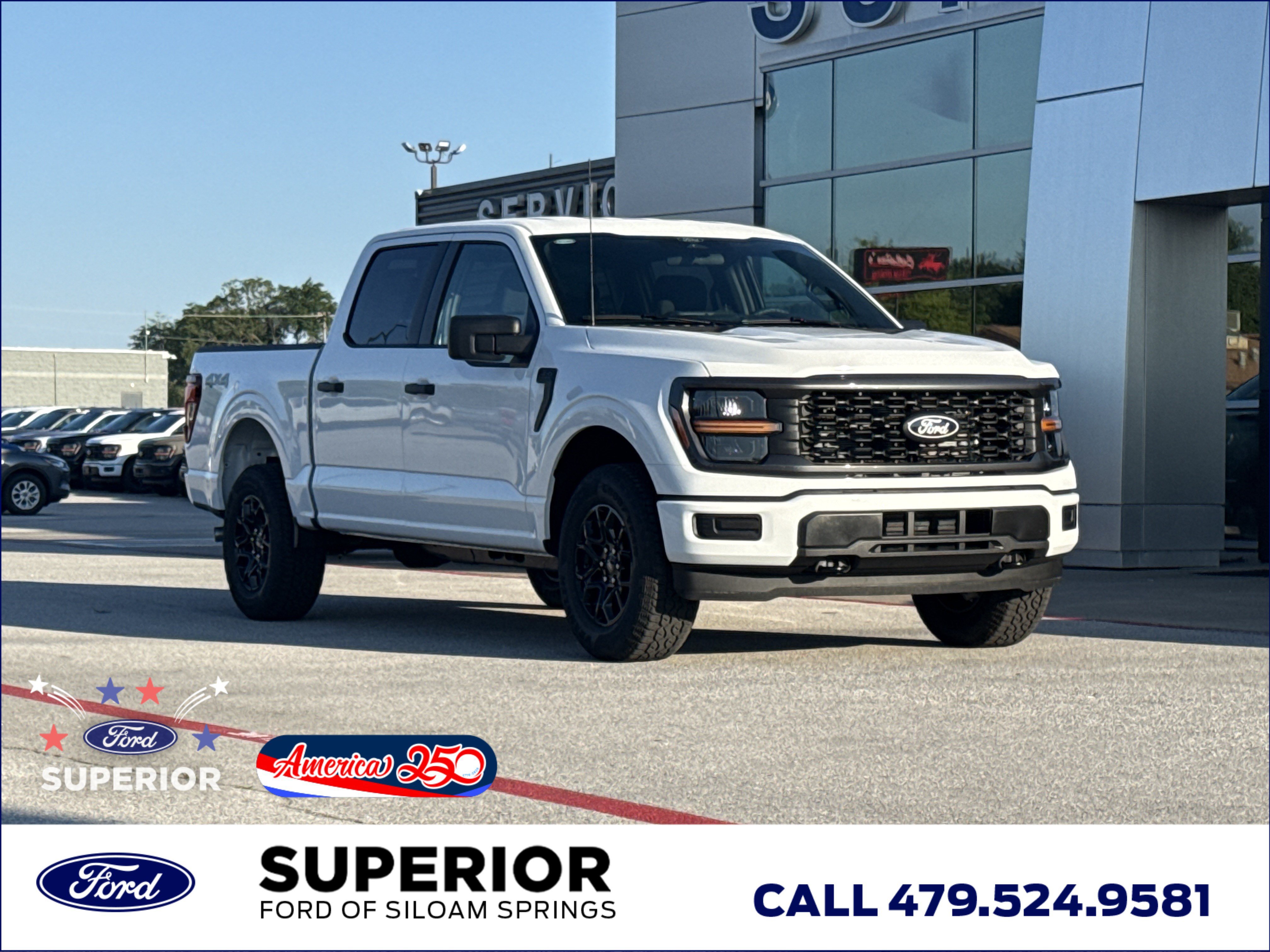 New 2026 Oxford White Ford STX 4WD image 1