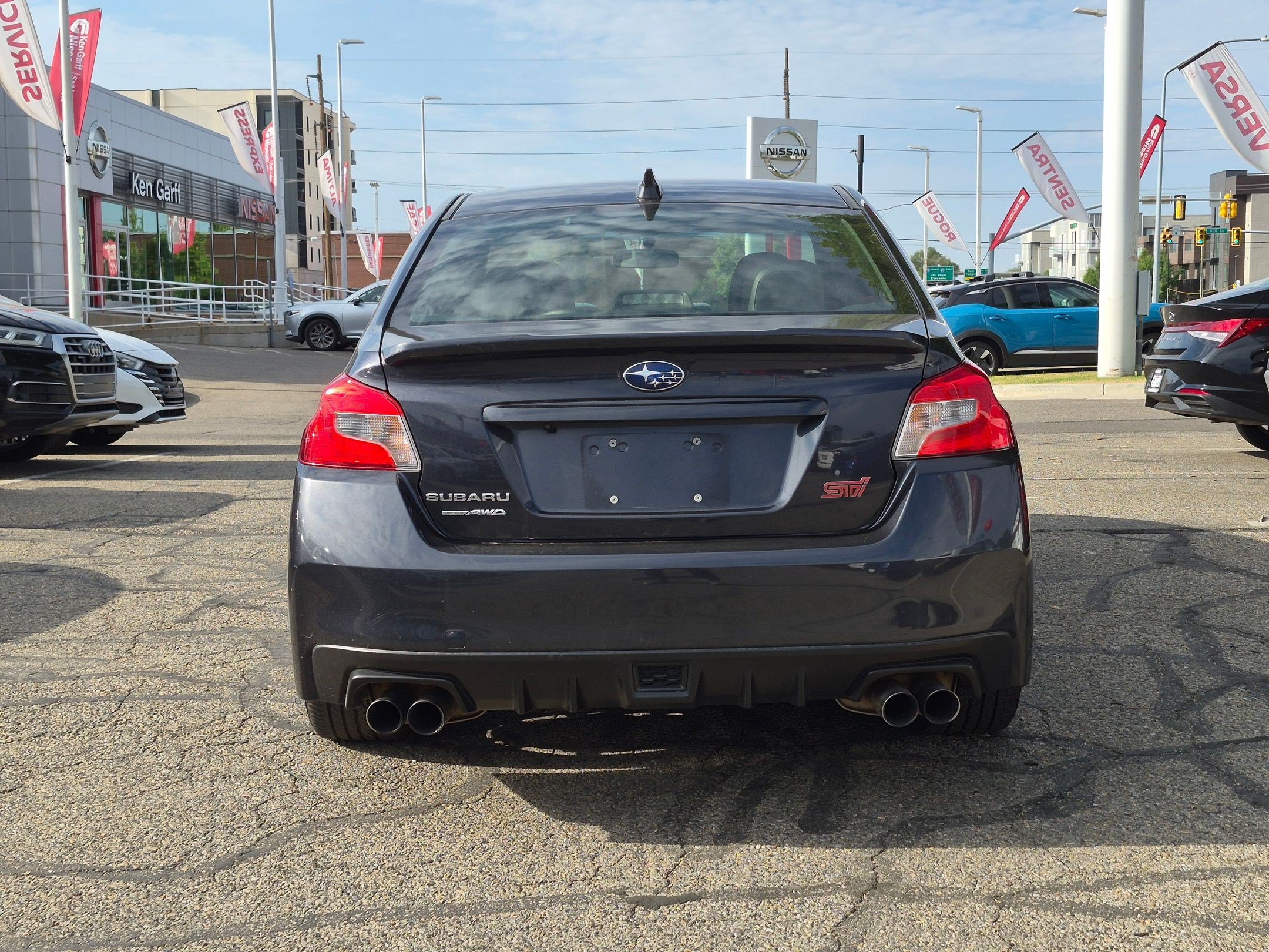 Used 2018 Dark Gray Metallic Subaru STI Limited image 4