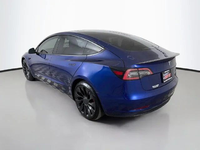 Used 2023 Blue Tesla Performance image 5