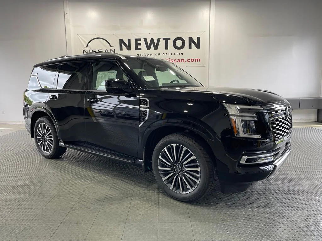 New 2026 Super Black Nissan Platinum Reserve image 2