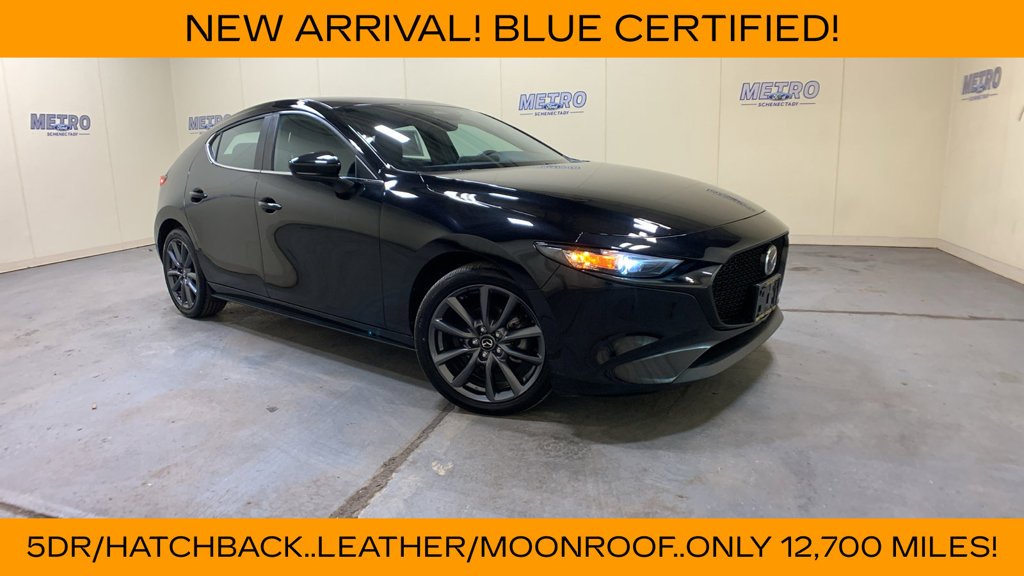 Certified Used 2025 Jet Black Mazda 2.5 S Preferred Package image 1