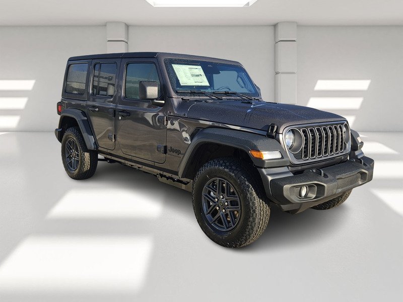 New 2026 Granite Crystal Metallic Clear-Coat Exterior Paint Jeep SPORT S 4 DOOR 4X4 image 7