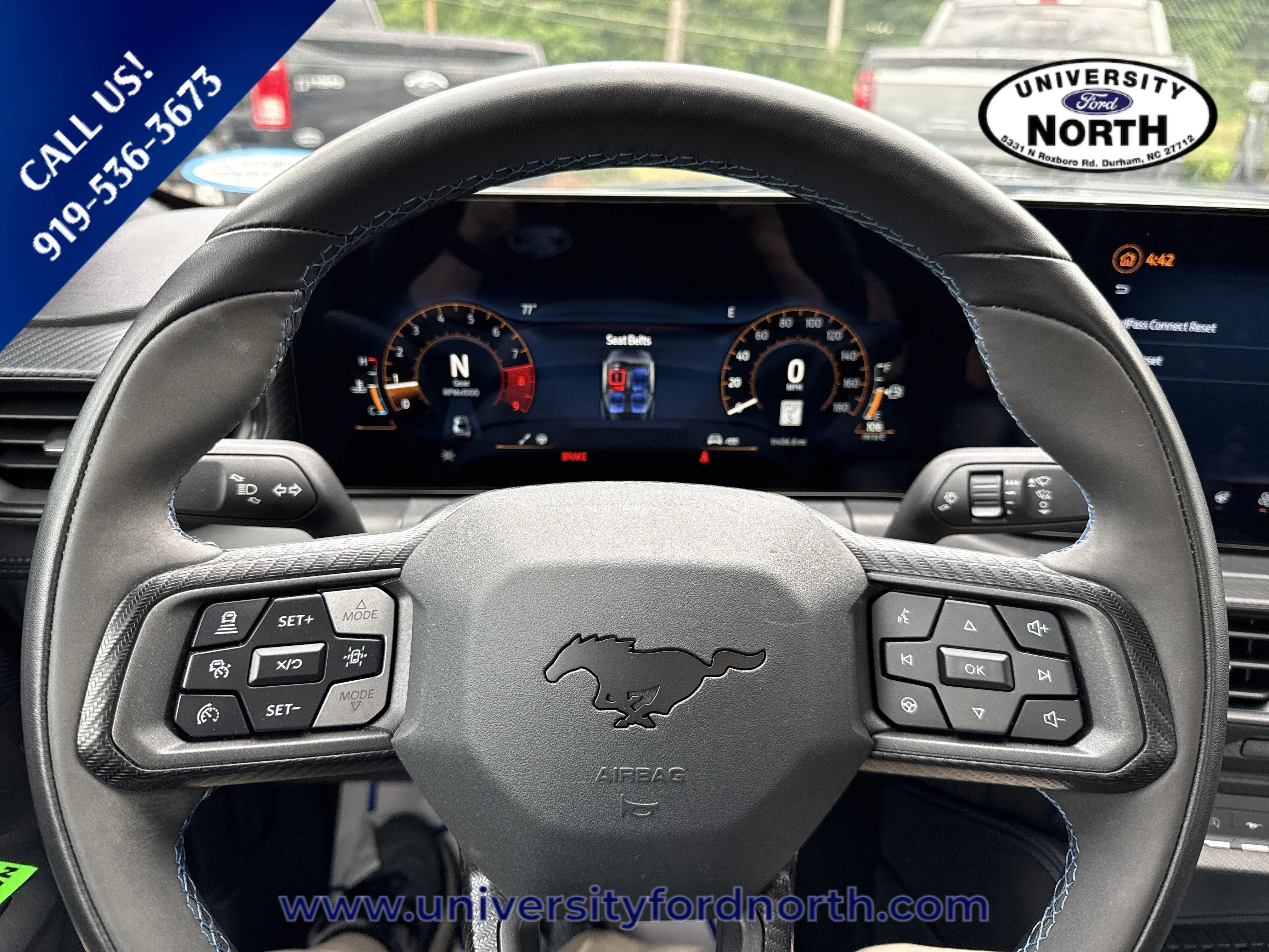 Used 2024 Blue Ember Metallic Ford Dark Horse image 26
