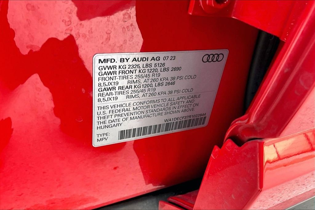 Used 2024 Red Audi Premium image 27