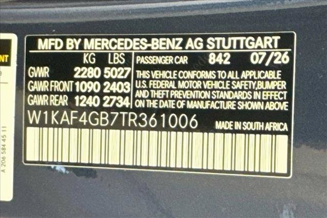 New 2026 Twilight Blue Metallic Mercedes-Benz C 300 image 60