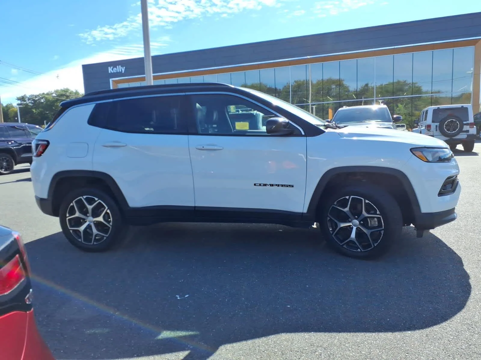 Certified Used 2024 Bright White Clearcoat Jeep Limited image 6