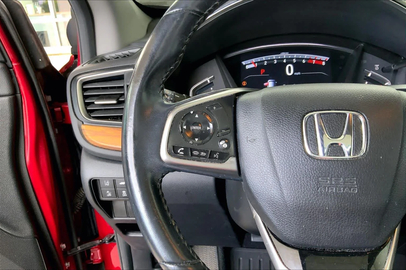 Used 2021 Radiant Red Metallic Honda EX-L image 24