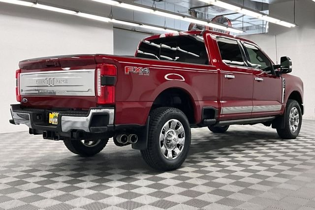 Used 2025 Ruby Red Metallic Tinted Clearcoat Ford King Ranch image 14