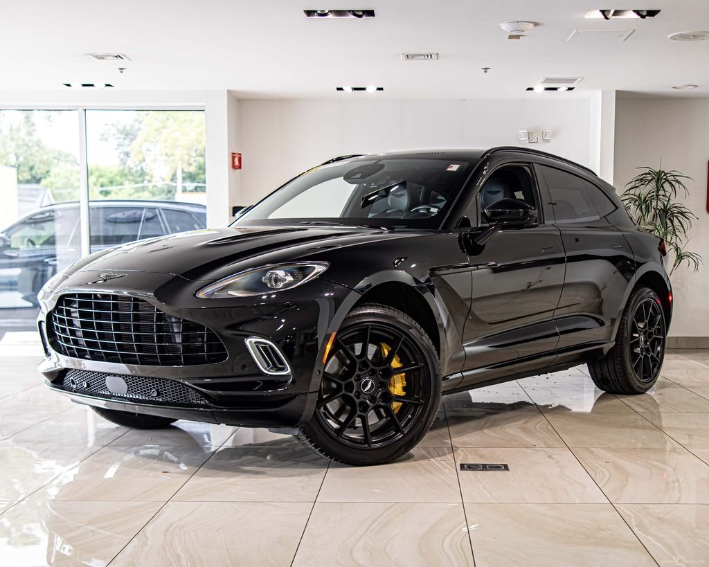 Used 2021 Black Aston Martin Base image 1