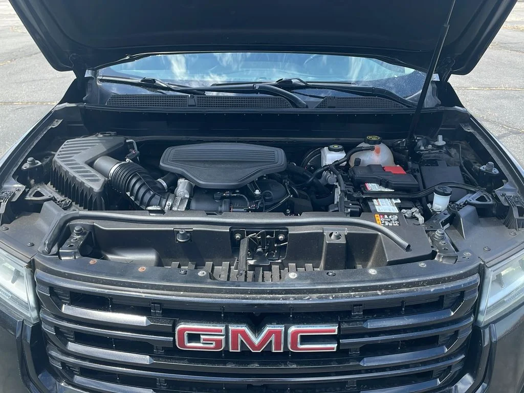 Used 2021 Ebony Twilight Metallic GMC AT4 image 34