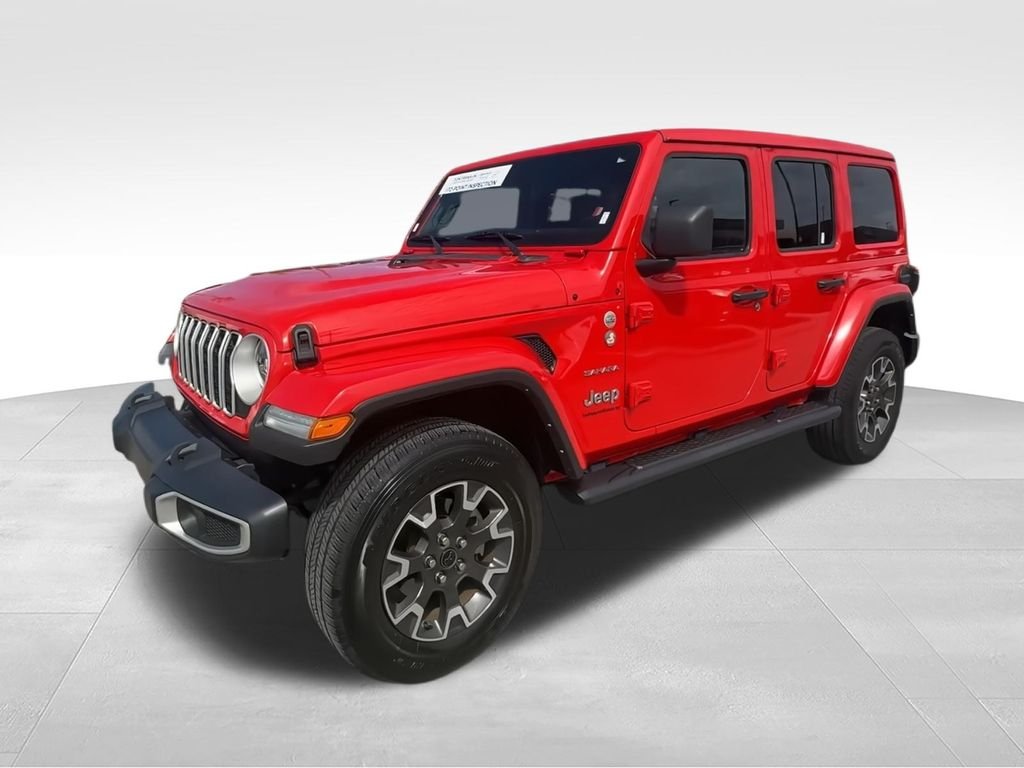 Used 2024 Red Jeep Sahara image 5