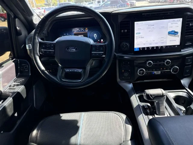Used 2024 Blue Ford Platinum image 25