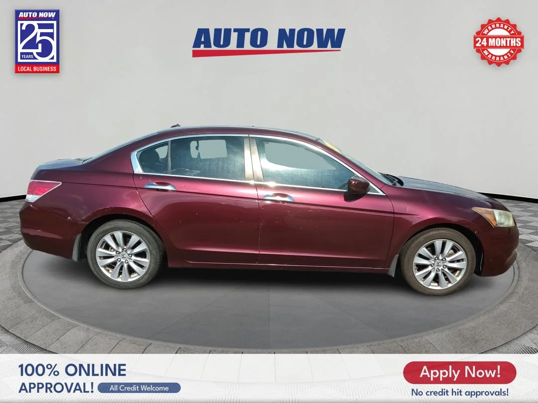 Used 2012 Maroon Honda EX-L V6 Sedan AT image 7