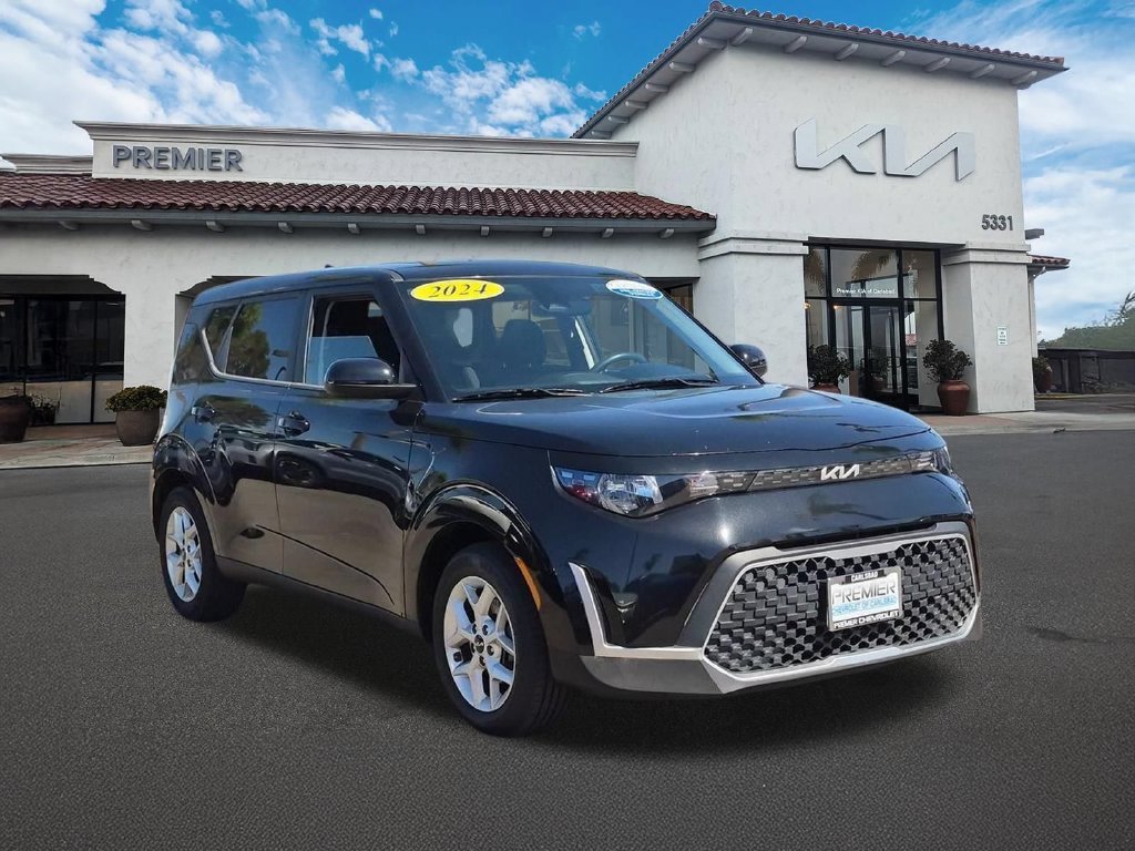 Certified Used 2024 Fusion Black Kia LX image 2