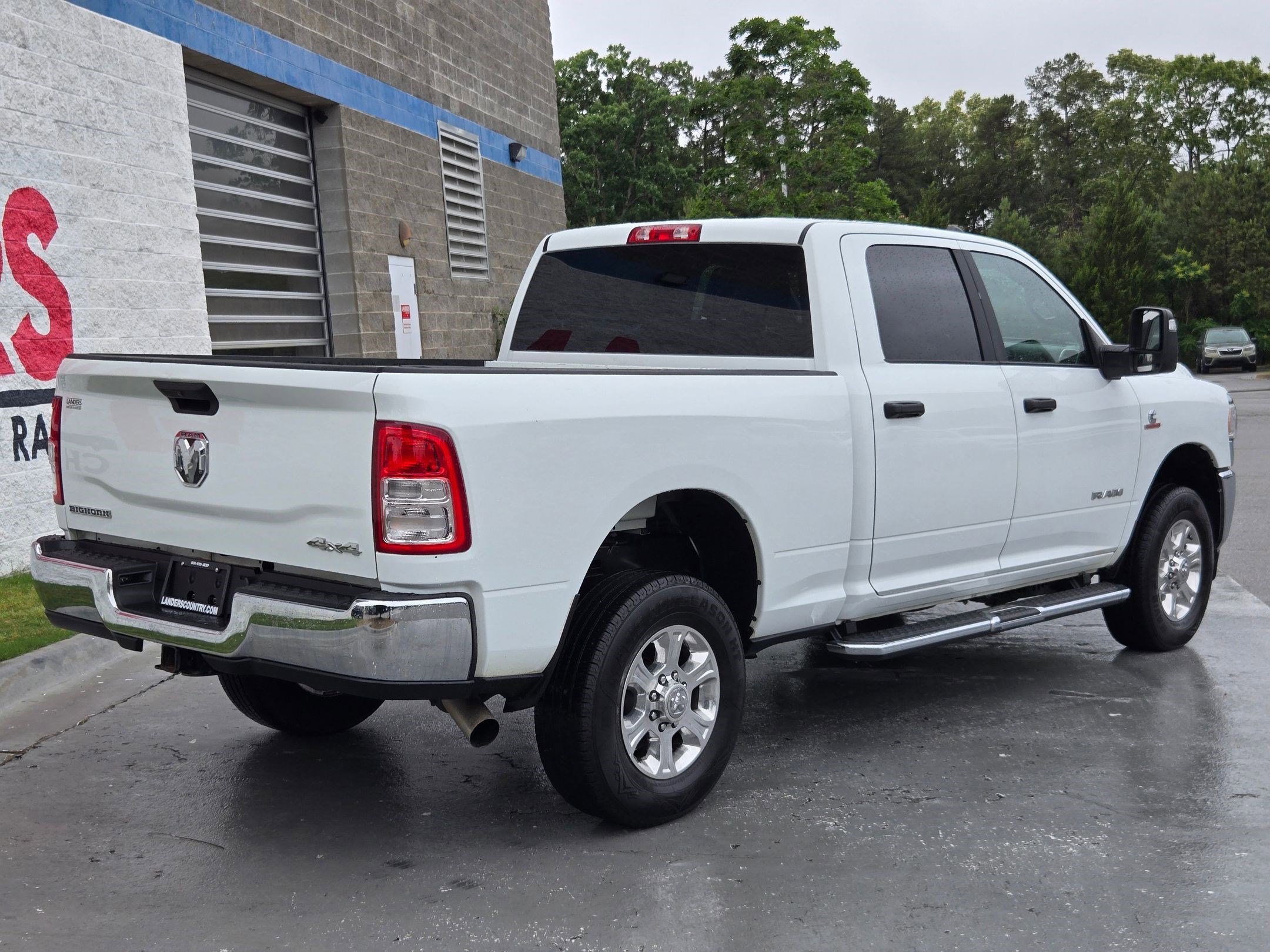 Used 2024 Bright White Clearcoat RAM Big Horn image 7