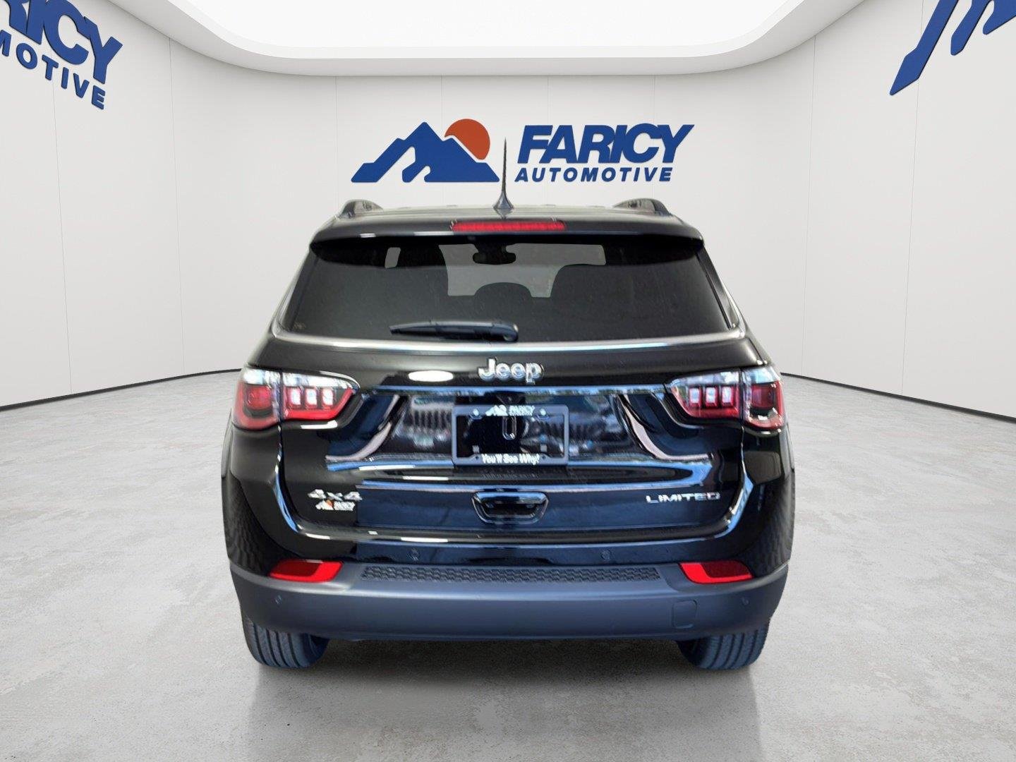 New 2026 Diamond Black Crystal Pearlcoat Jeep Limited image 6