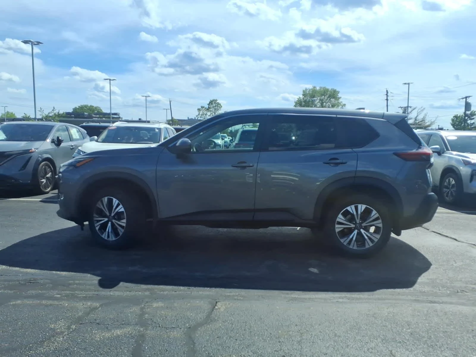 Certified Used 2023 Gun Metallic Nissan SV image 8