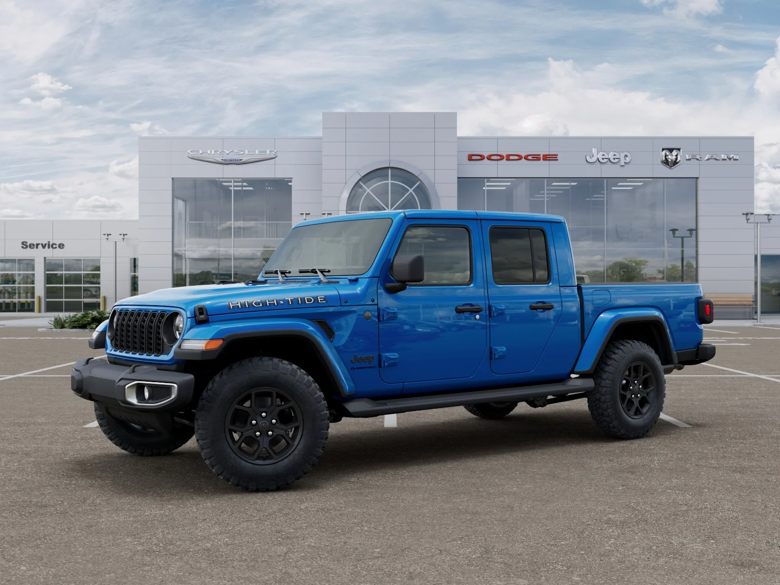 New 2025 Hydro Blue Pearlcoat Jeep High Tide image 22