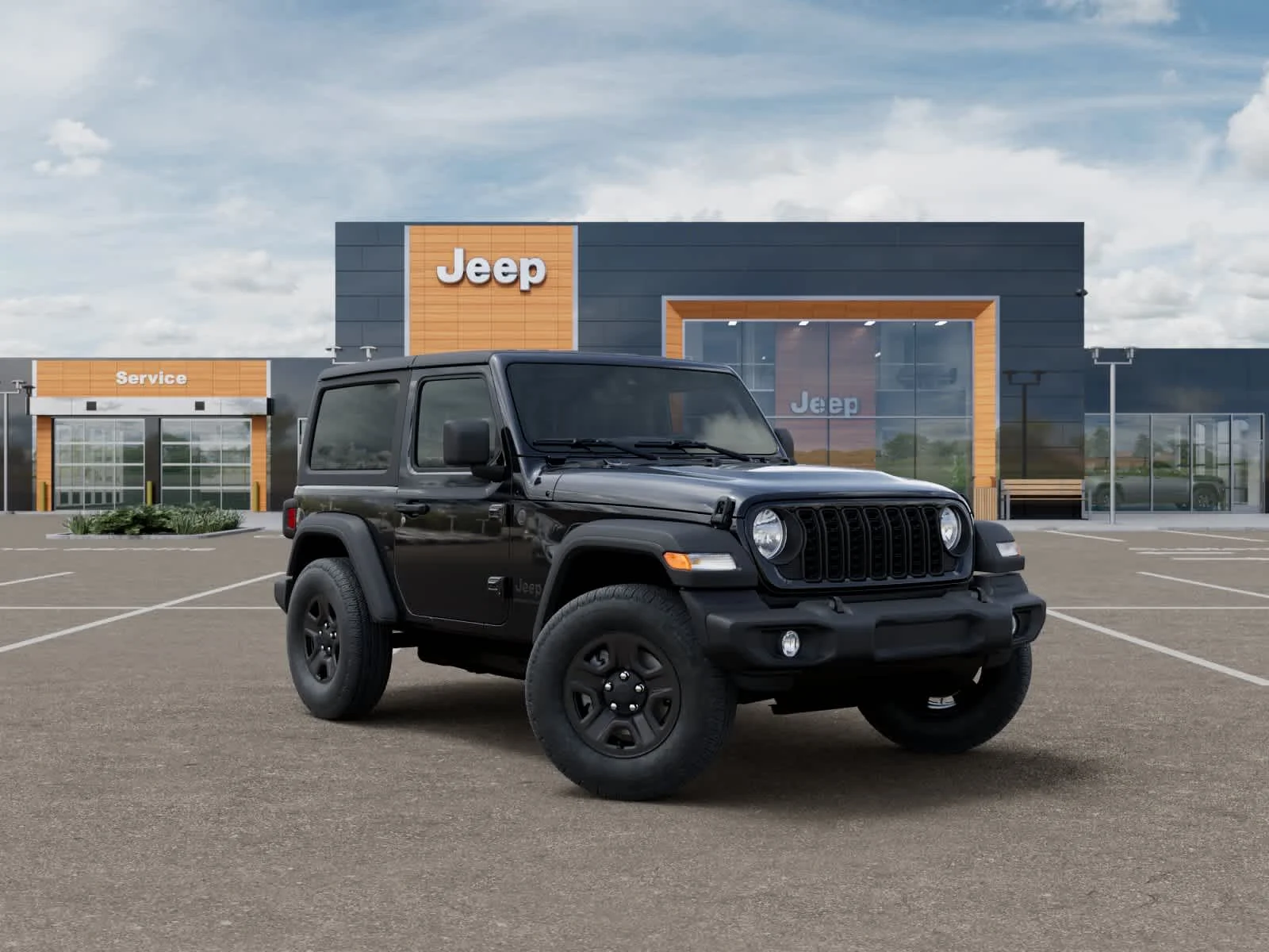 New 2026 Black Clearcoat Jeep Sport image 5