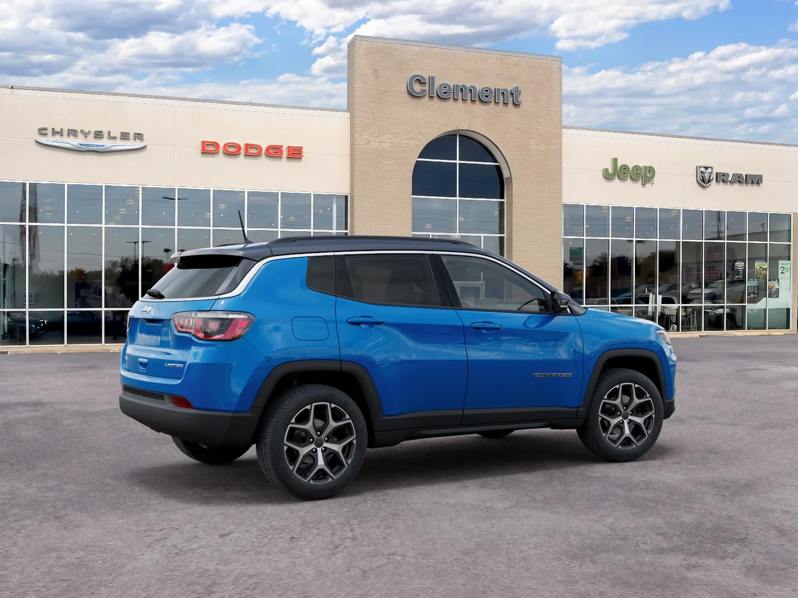 New 2026 Hydro Blue Pearl-Coat Exterior Paint Jeep Limited image 33