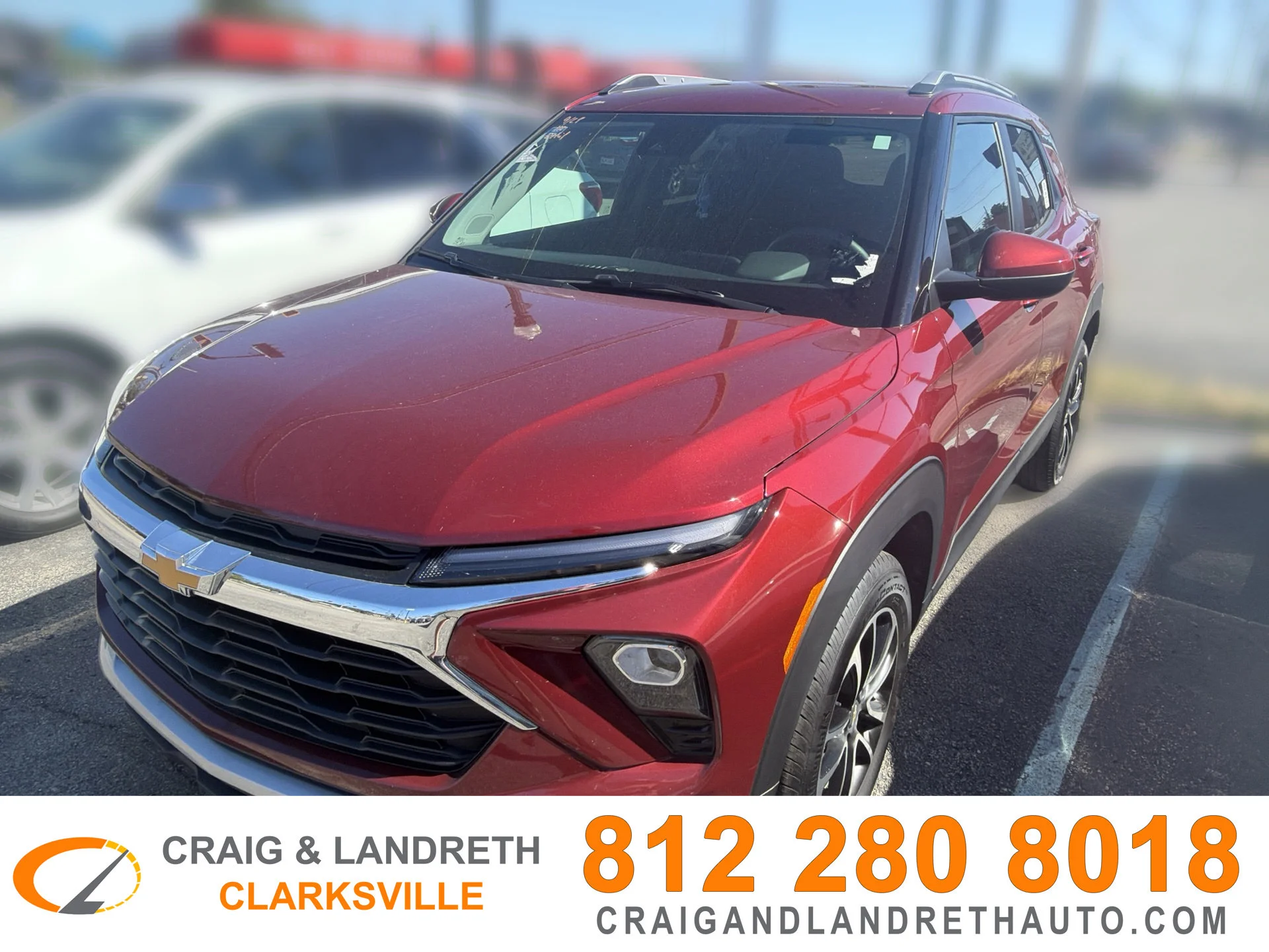 Used 2025 Red Chevrolet LT image 1