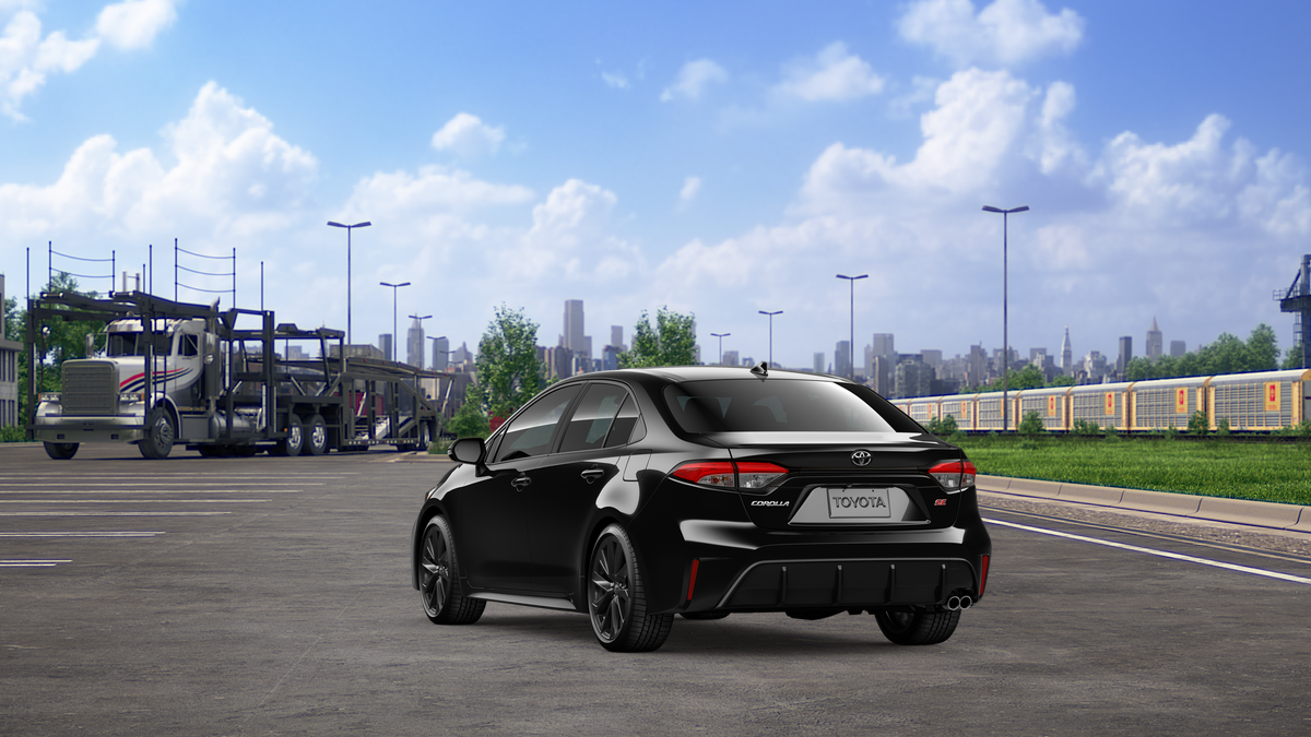 New 2026 Midnight Black Metallic Toyota SE image 7
