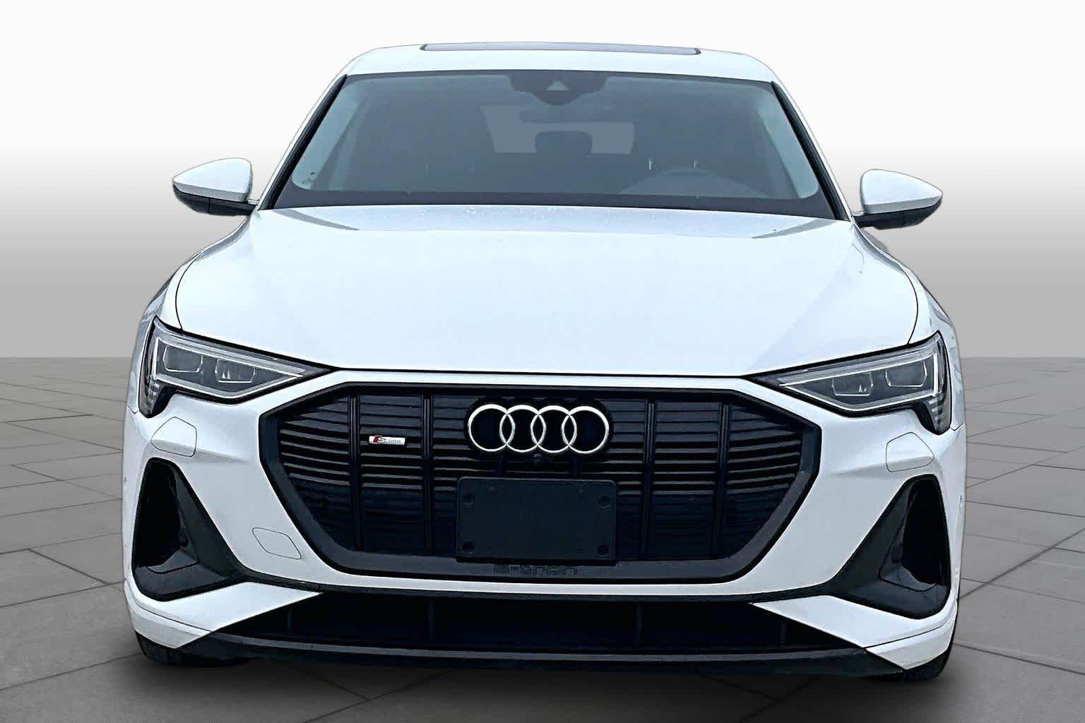 Used 2021 Glacier White Metallic Audi Premium Plus image 3