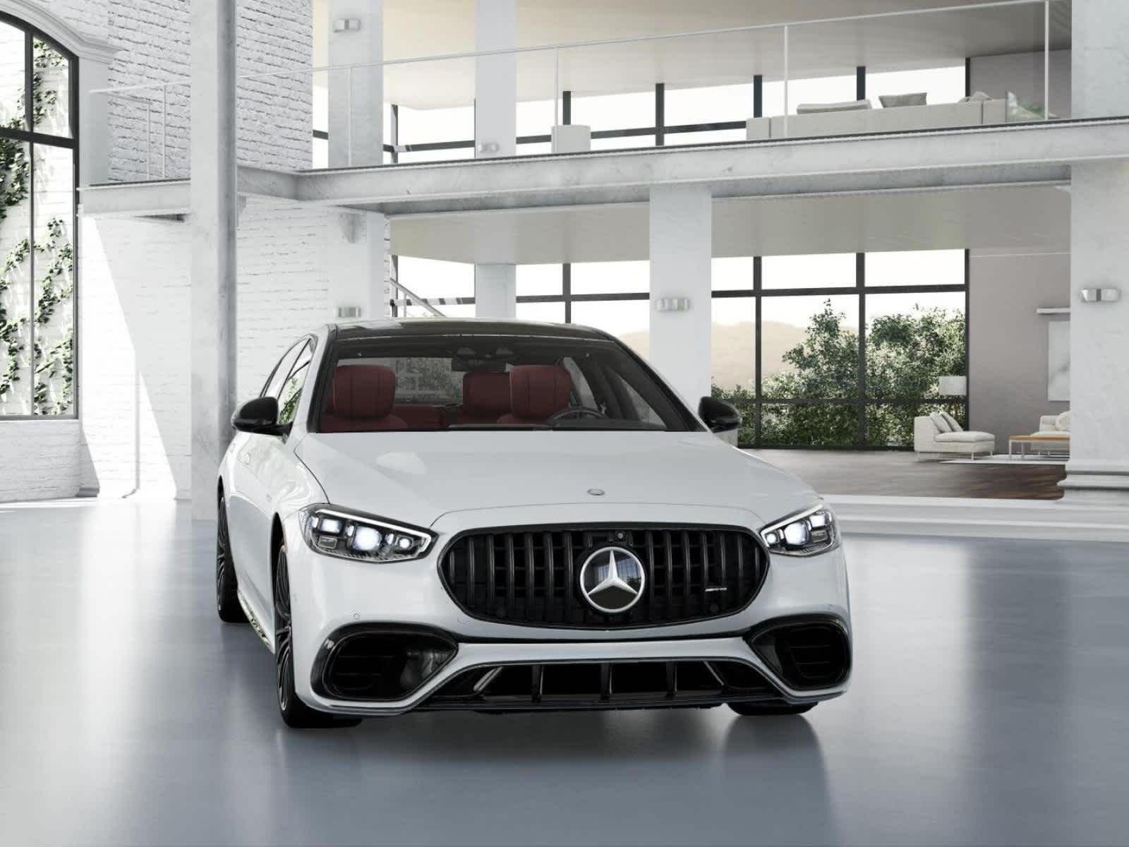 New 2026 MANUFAKTUR Moonlight White Metallic Mercedes-Benz AMG® S 63 E image 7
