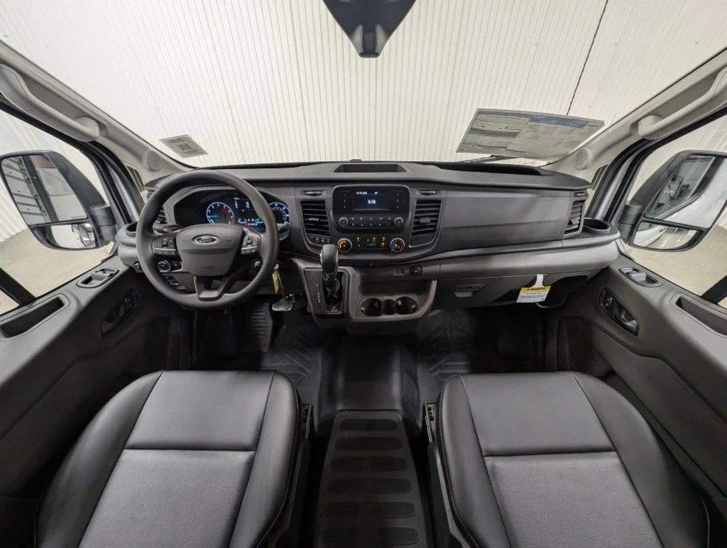 New 2025 Oxford White Ford Cargo Van image 2