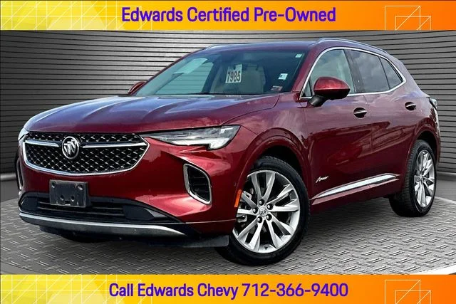 Used 2022 Red Buick Avenir image 1