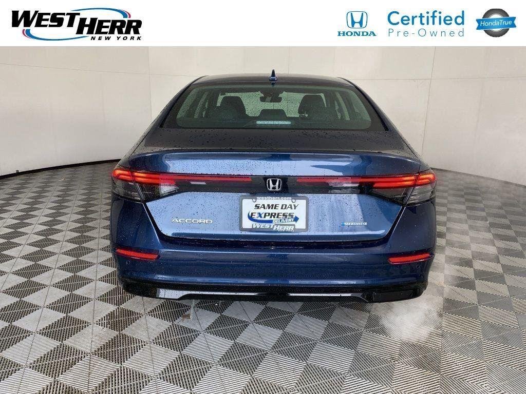 Certified Used 2024 Canyon River Blue Metallic Honda EX-L image 6