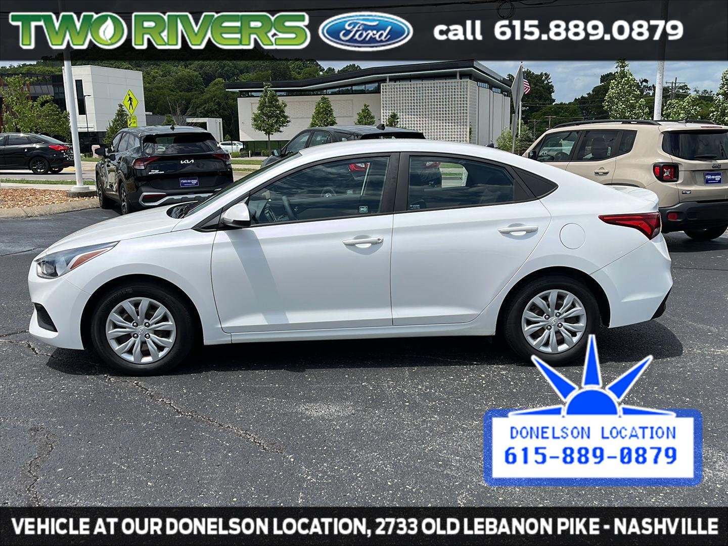 Used 2020 Frost White Pearl Hyundai SE image 5