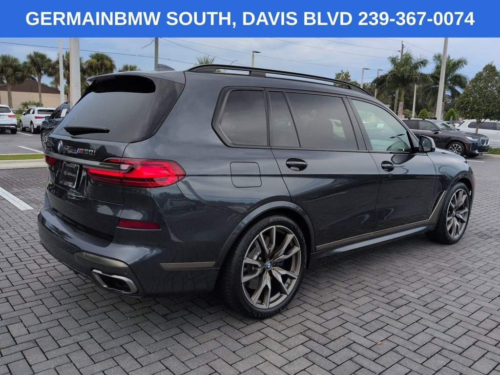 Used 2020 Gray Metallic BMW M50i image 5