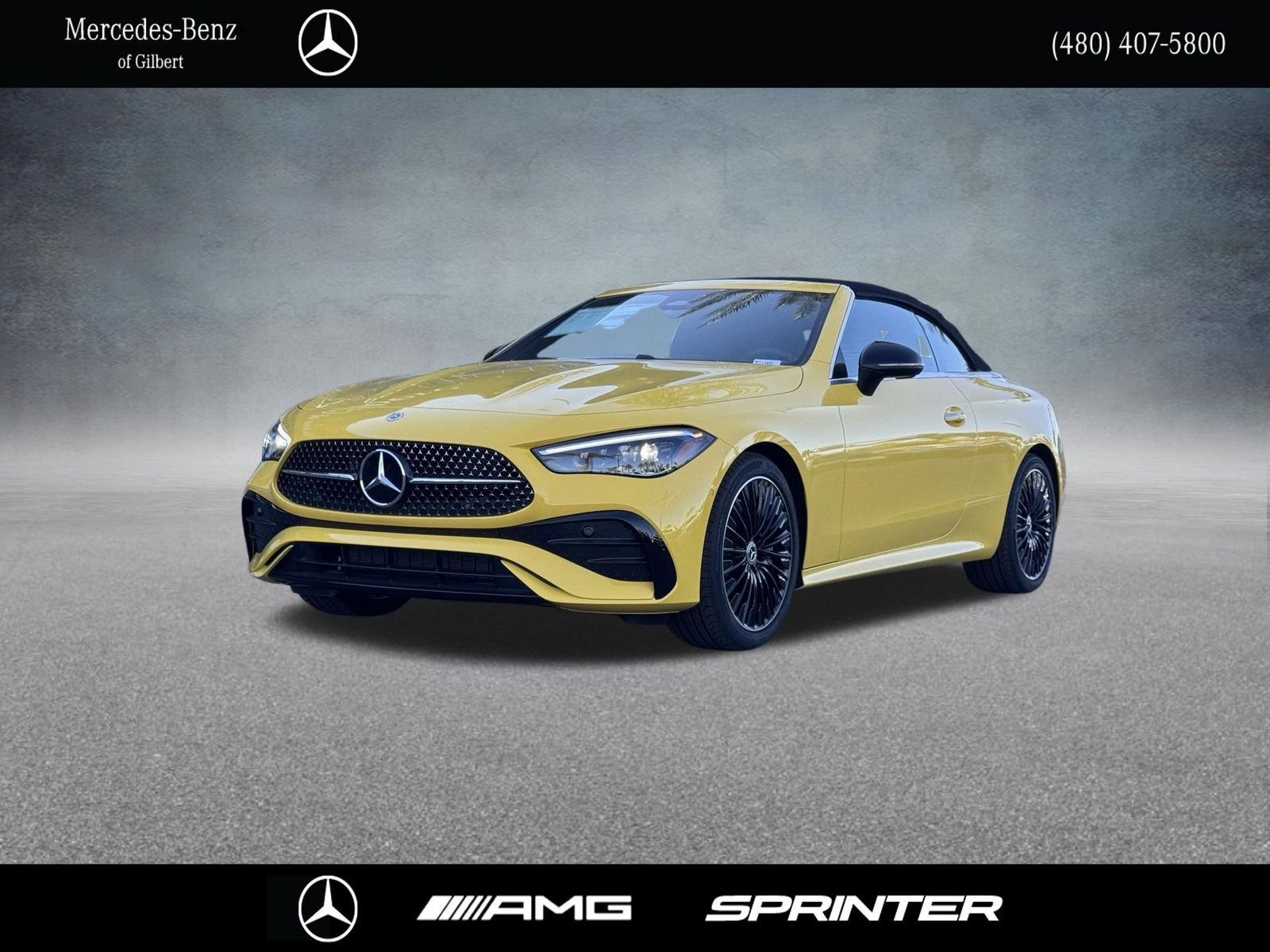 New 2026 Sun Yellow Mercedes-Benz CLE 450 image 1