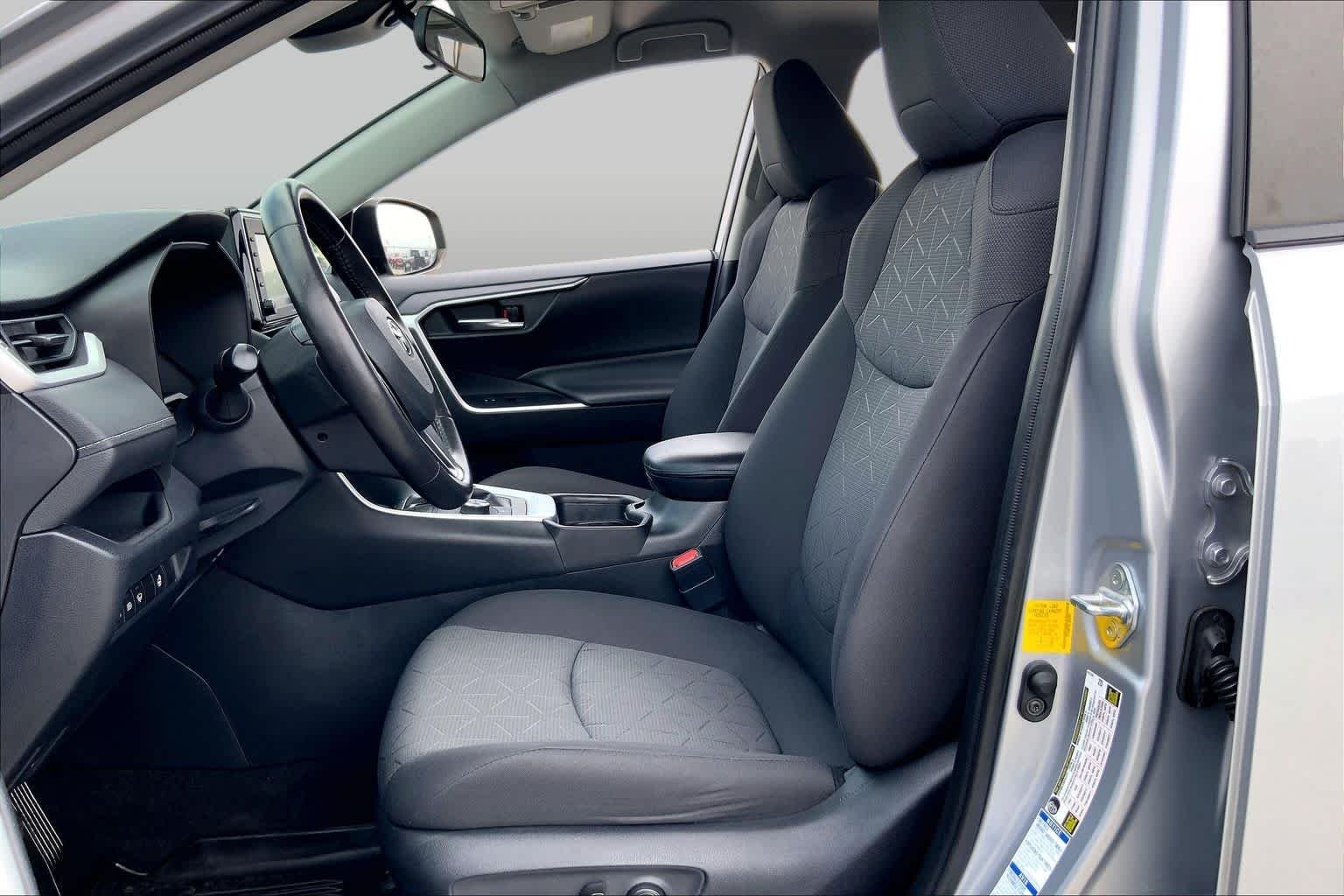 Used 2020 Silver Sky Metallic Toyota Hybrid XLE image 8