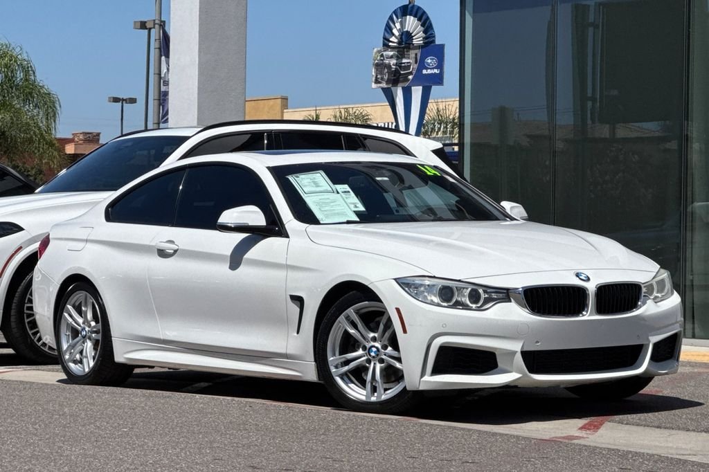 Used 2014 BMW 4 Series 428i with VIN WBA3N7C57EK220999 for sale in Fullerton, CA
