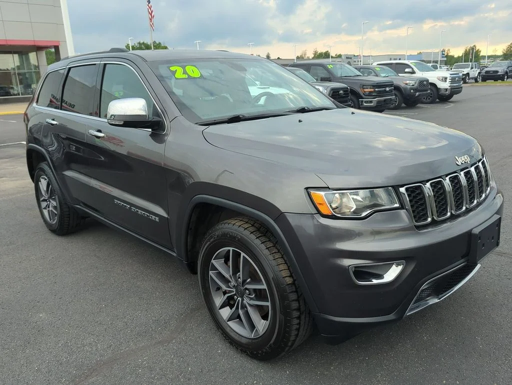 Used 2020 Gray Jeep Limited image 1