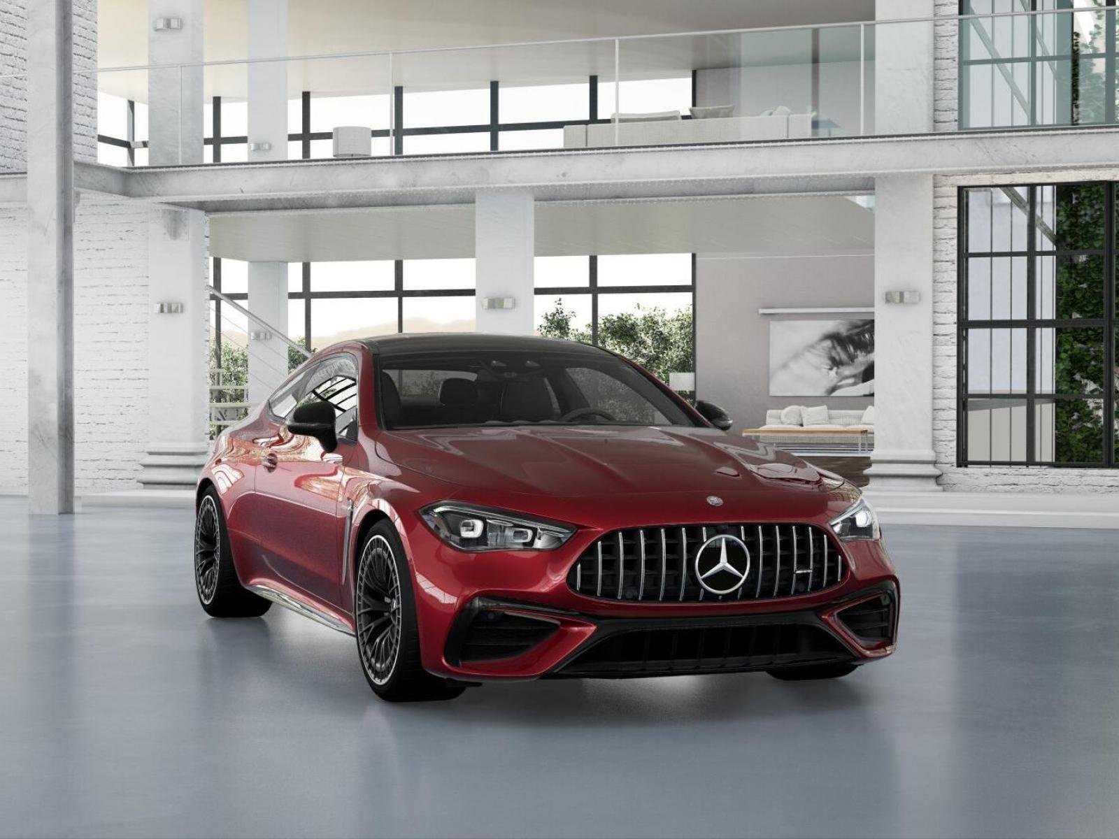 New 2027 MANUFAKTUR Patagonia Red Metallic Mercedes-Benz AMG® CLE 53 4MATIC+ Coupe image 9